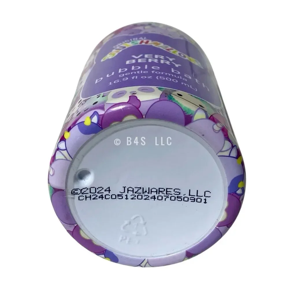 Squishmallows Bubble Bath Very Berry Scent 16.9 Fl oz